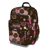 Jansport Big Student Chocolate Pattern