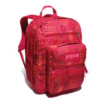 Jansport Big Student Red Twilight