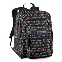 Jansport Big Student Red Tape Crows Club