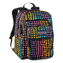 Jansport Big Student Black Multi Reptile