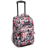 Jansport Wheeled Superbreak Black White Heart