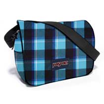 Jansport 8-Track Calypso Blue Plaid