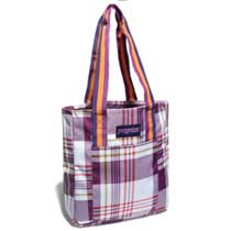 Jansport Classic Tote Punjabi Purple Plaid