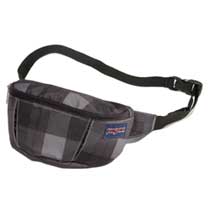 Jansport Waist Pack Grey Kurt Plaid
