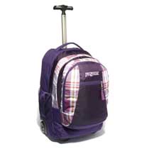 Jansport Driver 8 Punjabi Purple Plaid
