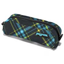 Jansport Pencil Pouch Black Calypso Blue