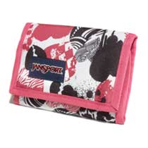 Jansport Purser Black White Heart