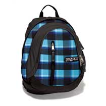 Jansport Motiv Calypso Blue Plaid