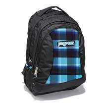 Jansport Essence Calypso Blue Plaid