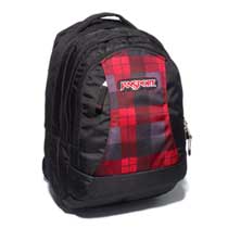 Jansport Essence Red Tape Plaid
