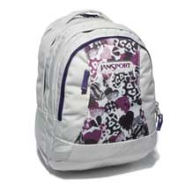 Jansport Essence Grey Bleeding Heart