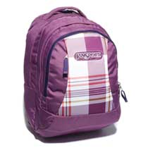 Jansport Essence Punjabi Purple Plaid