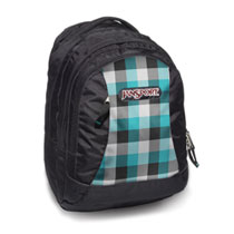 Jansport Essence Blue Block Check