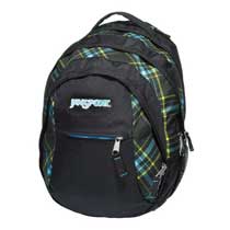 Jansport Beamer Black Calypso Blue