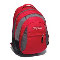 Jansport Beamer Red Forge Grey