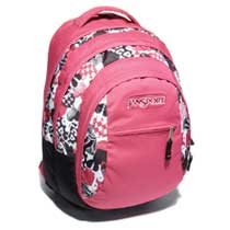 Jansport Beamer Black White Heart
