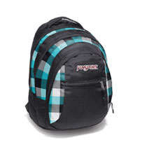 Jansport Beamer Blue Block Check
