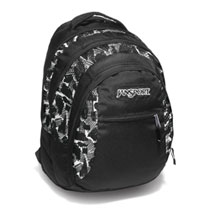 Jansport Beamer Black White Sketchy