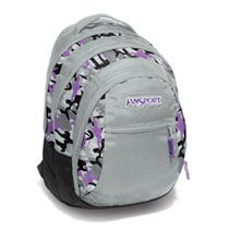 Jansport Beamer Purple Leaf Camo