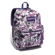 Jansport Hyperbreak Grey Bleeding Heart
