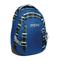 Jansport Trinity Navy Painted Plaid