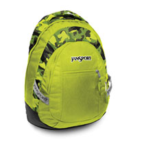 Jansport Trinity Alien Green Leaf Camo