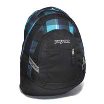 Jansport Trinity Calypso Blue Plaid