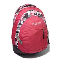 Jansport Trinity Black White Heart