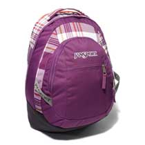 Jansport Trinity Punjabi Purple Plaid