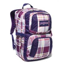 Jansport Merit Punjabi Purple Plaid
