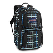 Jansport Merit Navy Painted Plaid