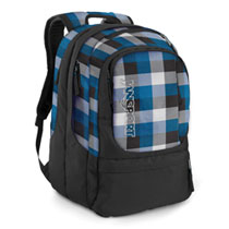 Jansport Air Cure  Blue Streak Block Check