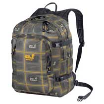 Jack Wolfskin Rucksack Berkeley Burly Shadow Check