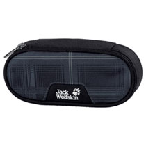 Jack Wolfskin Pen Box Black Fade Checks