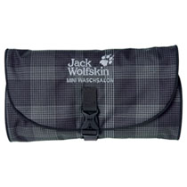 Jack Wolfskin Mini Waschsalon Ebony Glencheck