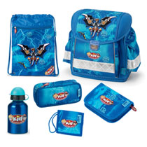 Kid Schulranzen-Set 6-teilig Space Dragon