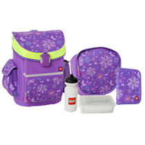 Lego Active Schulranzen Set Purple Flower