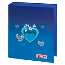 McNeill Ordner A4 Blue Hearts