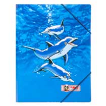 McNeill Gummizugmappe A4 Lucky Delfin