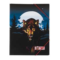 McNeill Gummizugmappe A3 Wolves