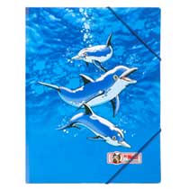 McNeill Gummizugmappe A3 Lucky Delfin
