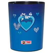 McNeill Papierkorb Blue Hearts