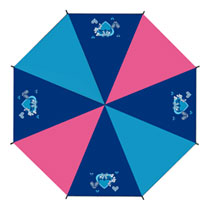 McNeill Kinderschirm mit Hülle Blue Hearts