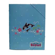 Scout Gummizugmappe A4 Orca