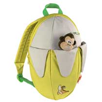 Step by Step Junior Kiga-Rucksack Groß Banane