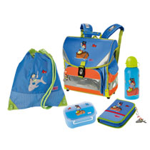 sigikid Schulranzen-Set Sammy Samoa