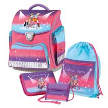 Schneiders Schulranzen-Set Tool 4-teilig Fashion Girl