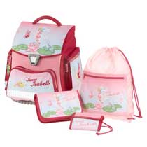 Schneiders Schulranzen-Set Tool 4-teilig Sweet Isabell