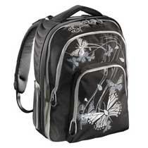 Schools Out All out Rucksack Butterfly Silver