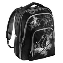 all out Rucksack Butterfly Silver